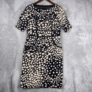 Adrianna Papell Womens Mid sleeve Pencil Dress with Pockets Size 10 Professional